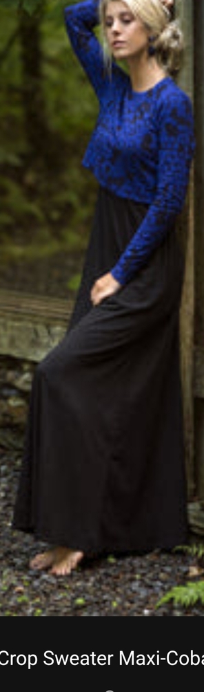 Long sleeve maxi dress